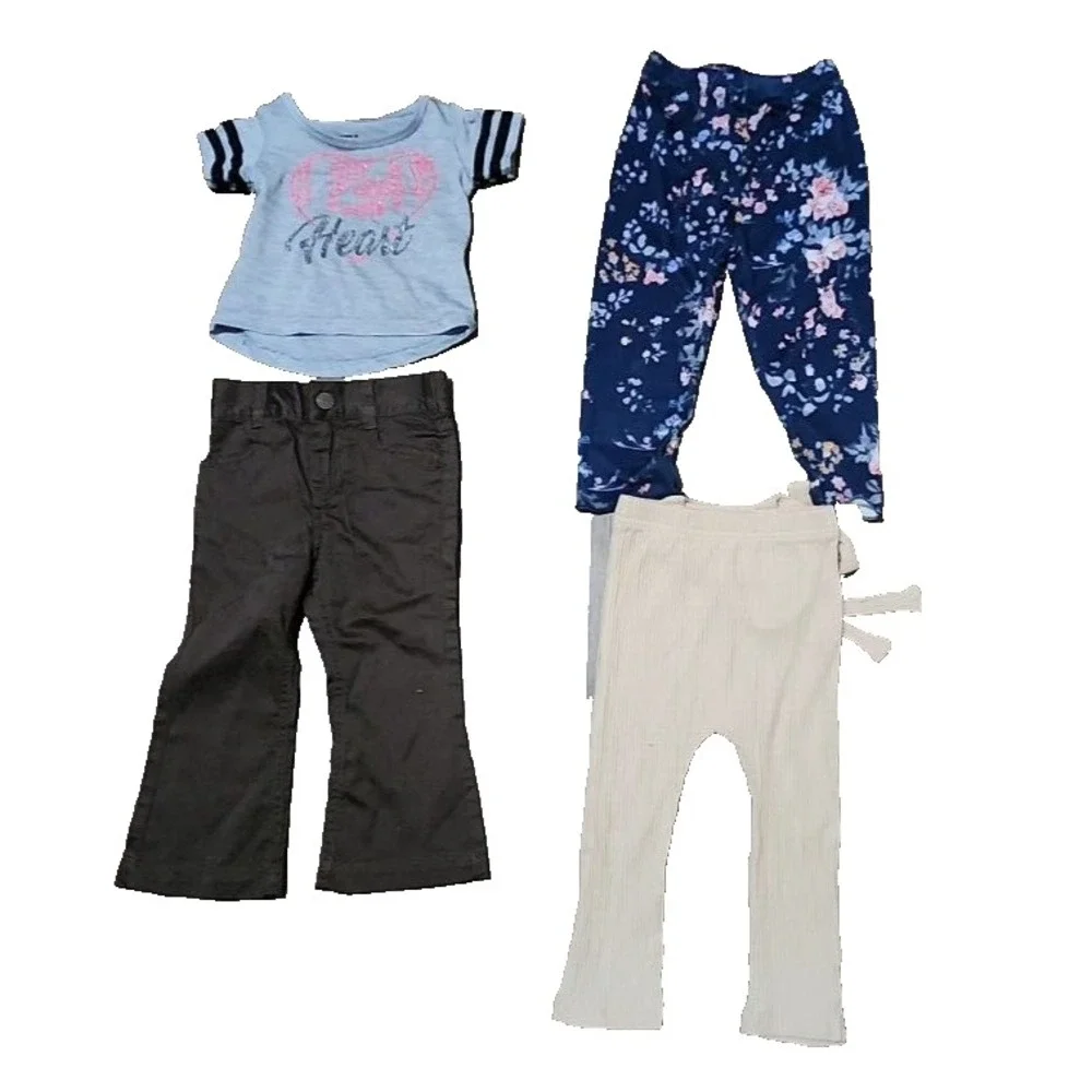EUC HUGE Lot Baby Girls‎ Mix Brand Clothes 20 Pieces Sz 18-24 Months FALL/WINTER